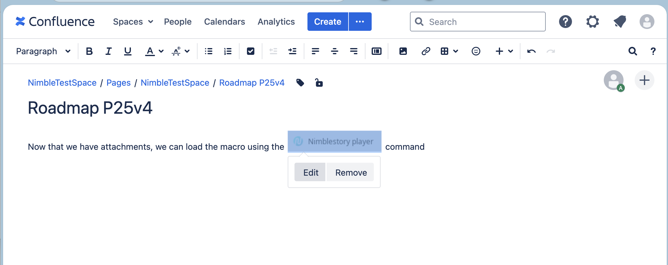 Confluence Page Step 10