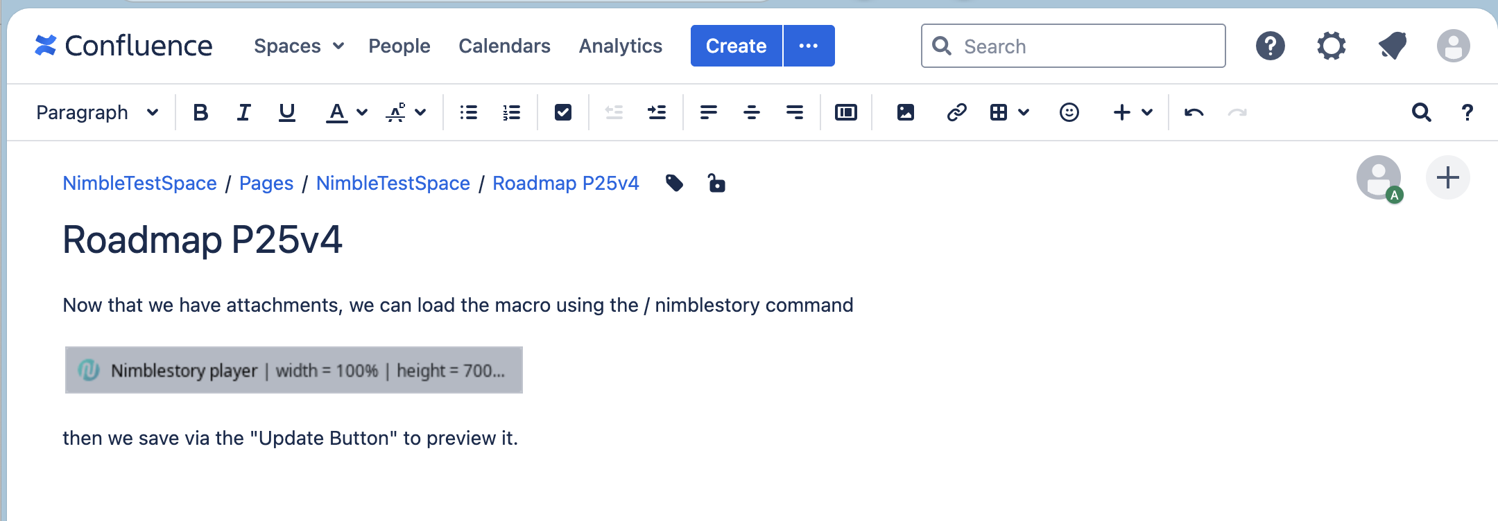 Confluence Page Step 12